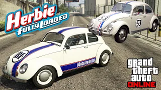 GTA 5 - Movie Build - HERBIE The Love Bug VW Beetle  - BF Weevil Customization