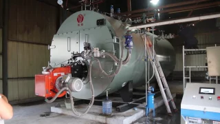 6 ton oil gas fired steam boiler