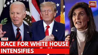 US Election 2024 LIVE News: Donald Trump & Joe Biden Rematch On Cards? |Nikki Haley |Trump News LIVE