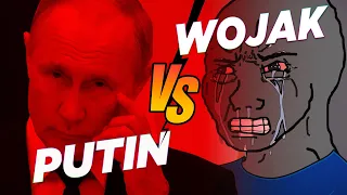 Russia invades Ukrania 💥  & Wojak reacts