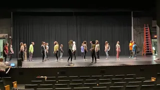 For the First Time in Forever Rehearsal Choreo