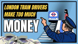 How Much MONEY Do TRAIN Drivers Make In LONDON