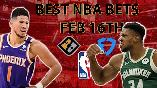 Best Nba Bets And Picks For February 16th🤑Player props,Parlays,Spreads and Moneyline