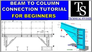 How to layout a beam-connection. How to mark a large steel beam, column in the correct method.