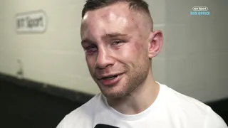 "I was hurt a number of times." Carl Frampton candid interview after Josh Warrington defeat