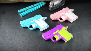 How to Use 3D Printed Mini 1911 Toy Gun 2023