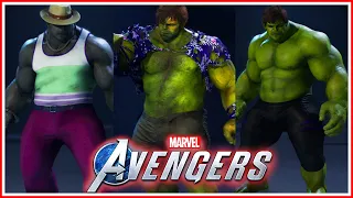 MARVEL'S AVENGERS - EVERY HULK OUTFIT REVEALED!