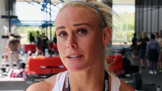 Sara Sigmundsdóttir eftir fyrsta keppnisdag á CrossFit Meridian Regional 2016