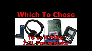 TS vs Hydra Comparison and Thoughts on 2003 Ford Excursion 7.3L