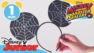 Mickey and the Roadster Racers | Halloween Craft Tutorial: Mickey Ears | Disney Junior UK