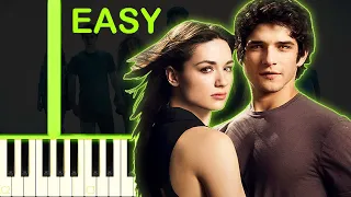 TEEN WOLF THEME - EASY Piano Tutorial