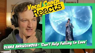 Vocal Coach REACTS - DIANA ANKUDINOVA 'Can't Help Falling In Love'