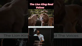 🔥THE LION KING REAL VOICES.🔥Amazing Fact 2023 #shorts #short #shortvido #trending