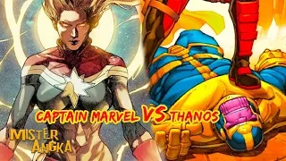 Bikin Thanos Bertekuk Lutut..!! 7 Kekuatan Captain Marvel Yang Bakal Mengalahkan Thanos