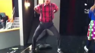 Glee Mike Chang - Fun Video - Damian Mcginty!