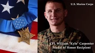 Kyle Carpenter's Medal of Honor Ceremony