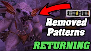 Make A FORTUNE In WoW Farming These REMOVED Patterns!