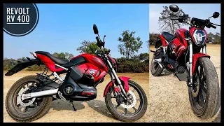 India Ki Best Electric Bike 🔥🔥 - 2024 Revolt RV 400 | Detailed Review - Power, Features & Range.