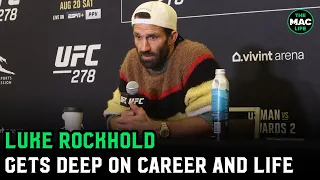 Luke Rockhold: "F*** you, I'm still the man!"; Gets DEEP at UFC 278 media day: