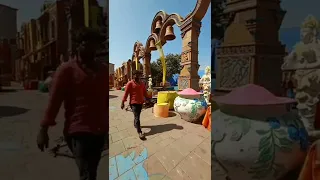 Radhakrishnan set|Umargaon film city|#gujarat #explore #mumbai #radhakrishna #shorts #youtubeshorts