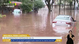 SP | Chuva forte alaga ruas, casas e comércios na zona leste