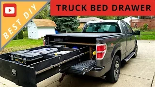 BEST DIY Truck Bed Sliding Drawer