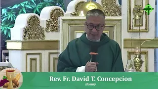 WE CAN NEVER RUN AWAY FROM GOD - Homily by Fr. Dave Concepcion on Oct. 9, 2023