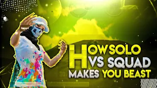 Solo vs squad Benefits| Why you should try solo vs squad | pubg mobile solo vs squad tips.