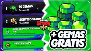 CORRE, ACABA em 1 DIA!!! GEMAS GRÁTIS, NOVA ATUALIZAÇÃO e VOCÊ  NEM PERCEBEU! BRAWL STARS