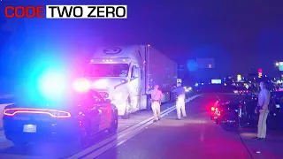 Big Rig Drives Wrong Way on LA Freeway | C20