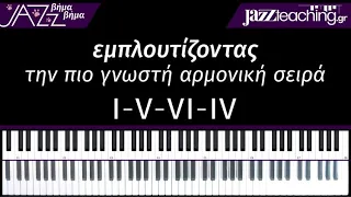 Μαθήματα πιάνου jazz- Εμπλουτίζοντας τις πιό γνωστές "POP" συγχορδίες-Jazz Βήμα Βήμα