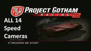 PGR2 ALL 14 Speed Cameras/Traps Platinum (Project Gotham Racing 2 Xbox)