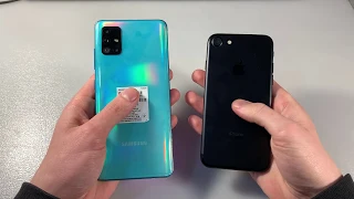 Samsung Galaxy A51 vs iPhone 7