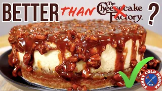 The ONLY Pecan Pie Cheesecake recipe YOU NEED | Cheesecake Factory DOESN'T COME CLOSE! 4K