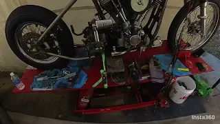 1985 Harley Davidson softail / hardtail chopper build