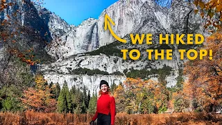 Yosemite in the Fall: Things to do, Tips (Upper Yosemite Falls Hike + more!)