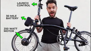 Brompton Electric Bike Conversion by ARCC…. The Best Folding Electric Bike?? // In Depth Review!