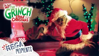 The Grinch Stealing Christmas!🎄| Dr Seuss How The Grinch Stole Christmas | Movie Clip | Mega Moments