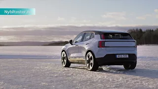 Volvo EX30 "The Big Winter Drive" i Luleå, mars 2024