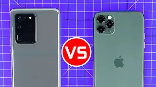 Samsung S20 Ultra vs iPhone 11 Pro Max- 4k Camera Comparison