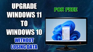 How to Downgrade Windows 11 to Windows 10,➡️Keep Your License ➡️and Don't Lose Your Personal Files