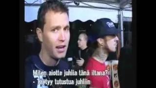 BLINK-182  Interview at MTV Awards ( 2001 )  RARE