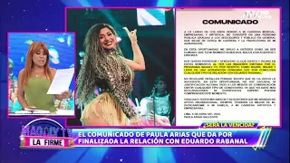 Paula Arias termina con Eduardo Rabanal tras chats ‘calentones’ con bailarina