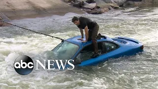 How to safely escape a flash flood l ABC News