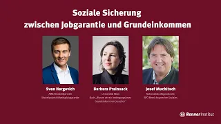 Soziale Sicherung zwischen Jobgarantie und Grundeinkommen