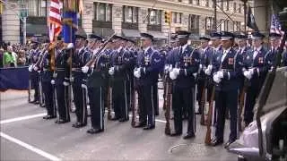 USAF Honor Guard - NYC Veteran's Day Parade 2013