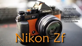 Nikon Zf (Long-time Canon Shooter's Thoughts)