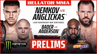 BELLATOR MMA 268: Nemkov vs. Anglickas | Monster Energy Prelims fueled by ampm | INT