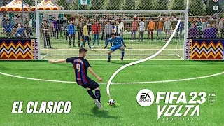 FIFA 23 VOLTA Football | EL CLASICO | Penalty shootout | PS5 4K