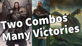 Two Skellige Combos, One Amazing Deck! Iris Turtle And Arnaghad Combos UNITE! | Gwent Pro Rank Games